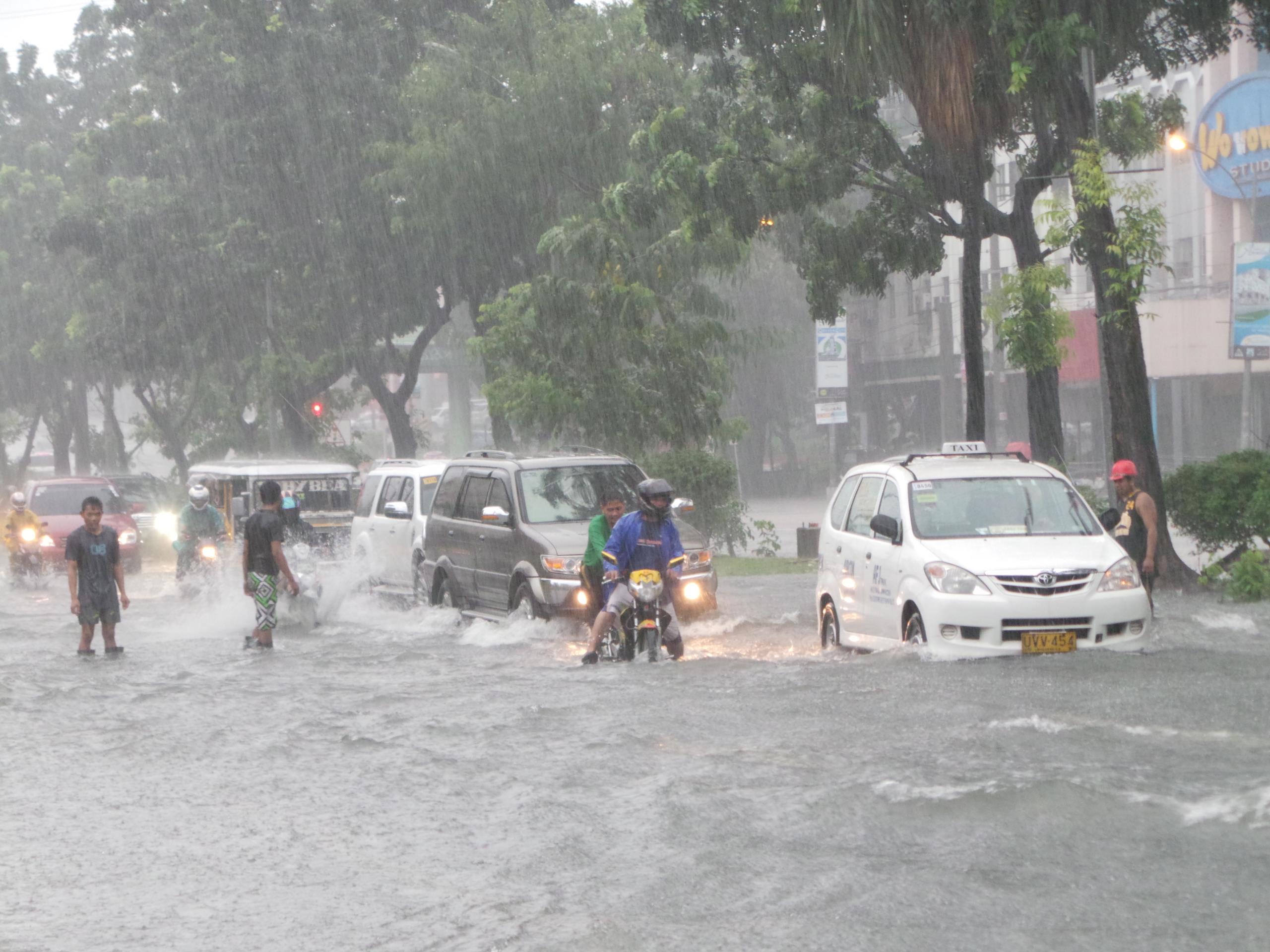 Flooding in Quezon City, Philippines