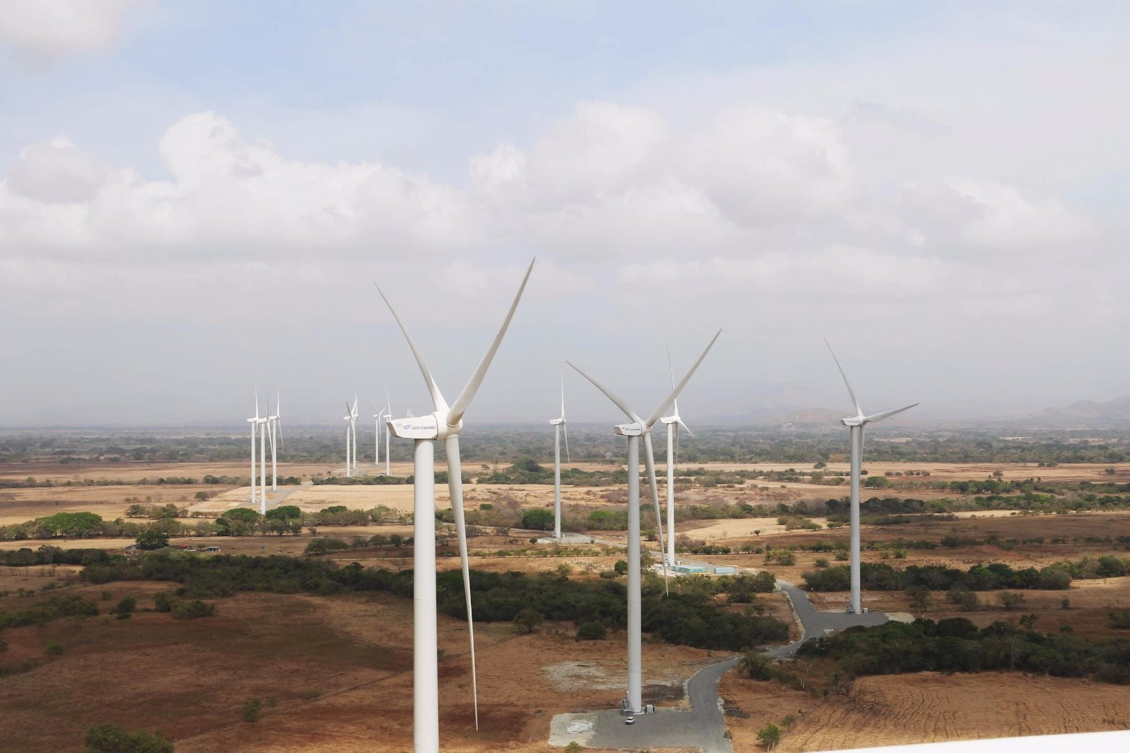 Penonome wind farm turbines, Panama