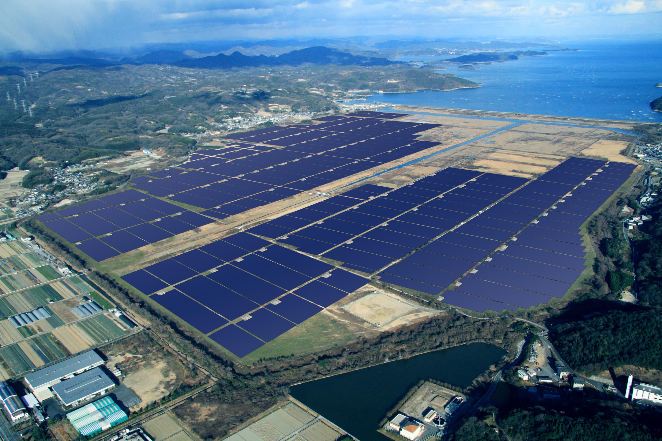 Kuni-Umi solar PV facility, Japan