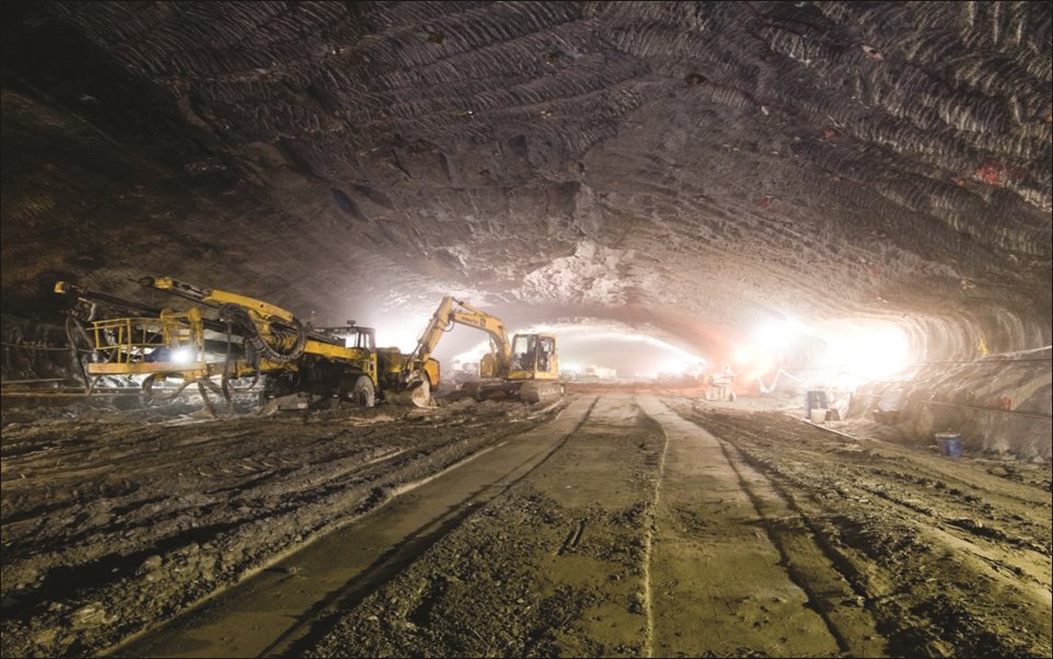 Construction underground