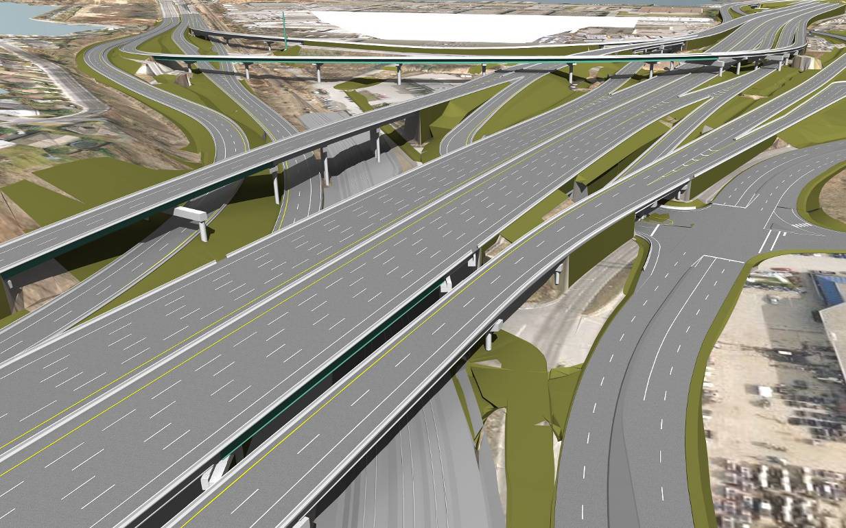 Visualisation of the highway