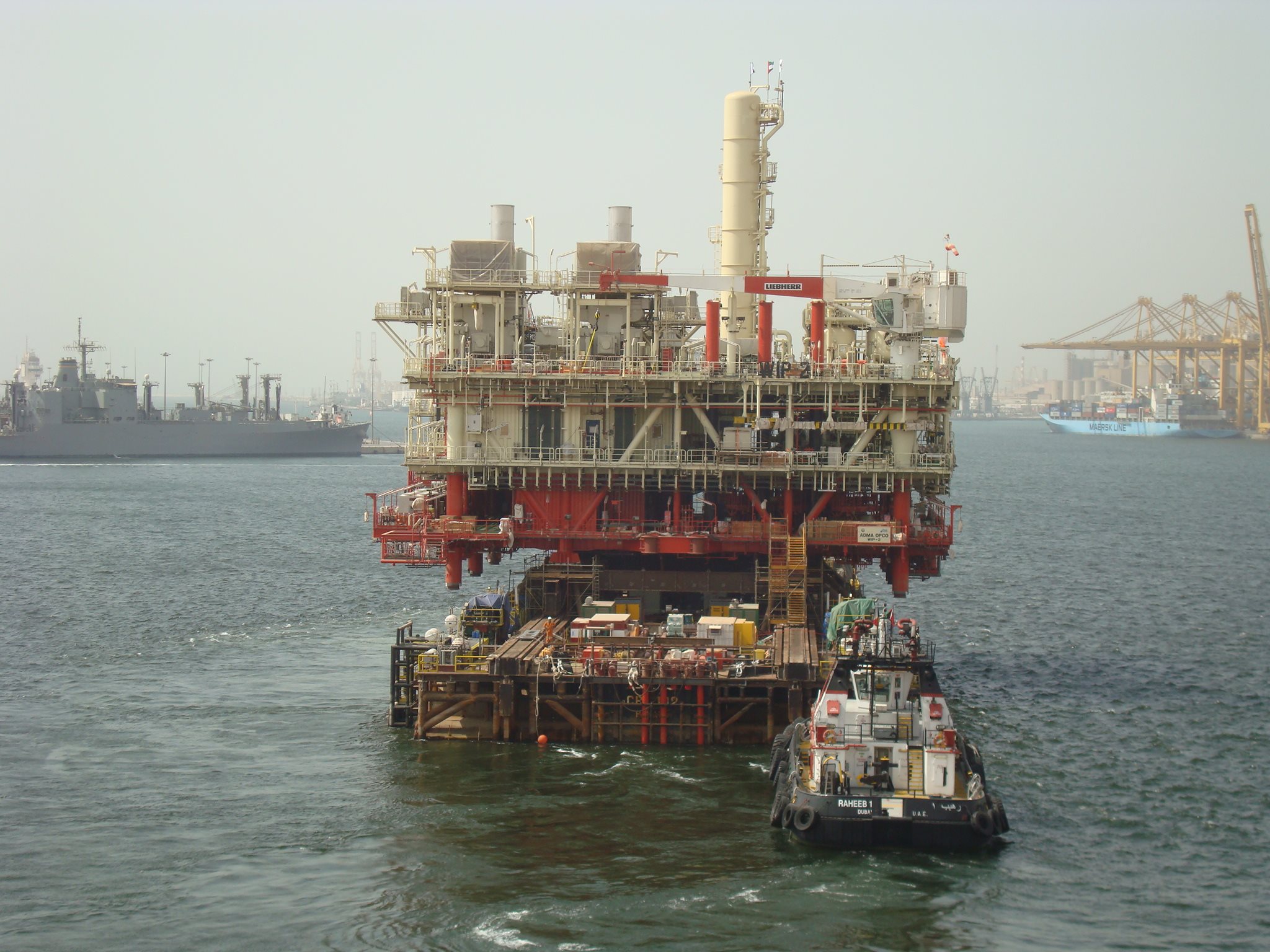 Abu Dhabi oilfield