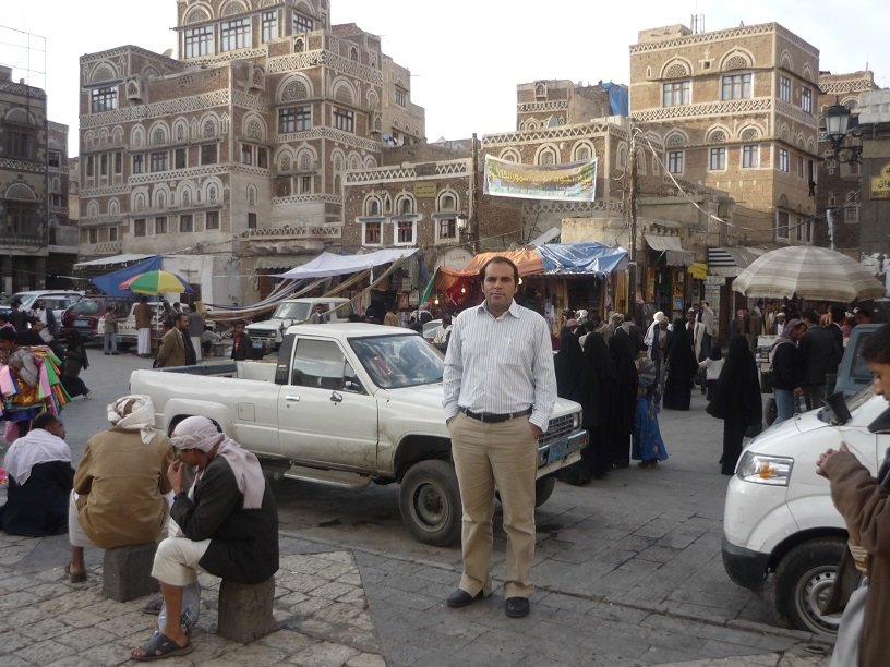 Downtown Sanna, Yemen, a trip with th Mott MacDonald team.