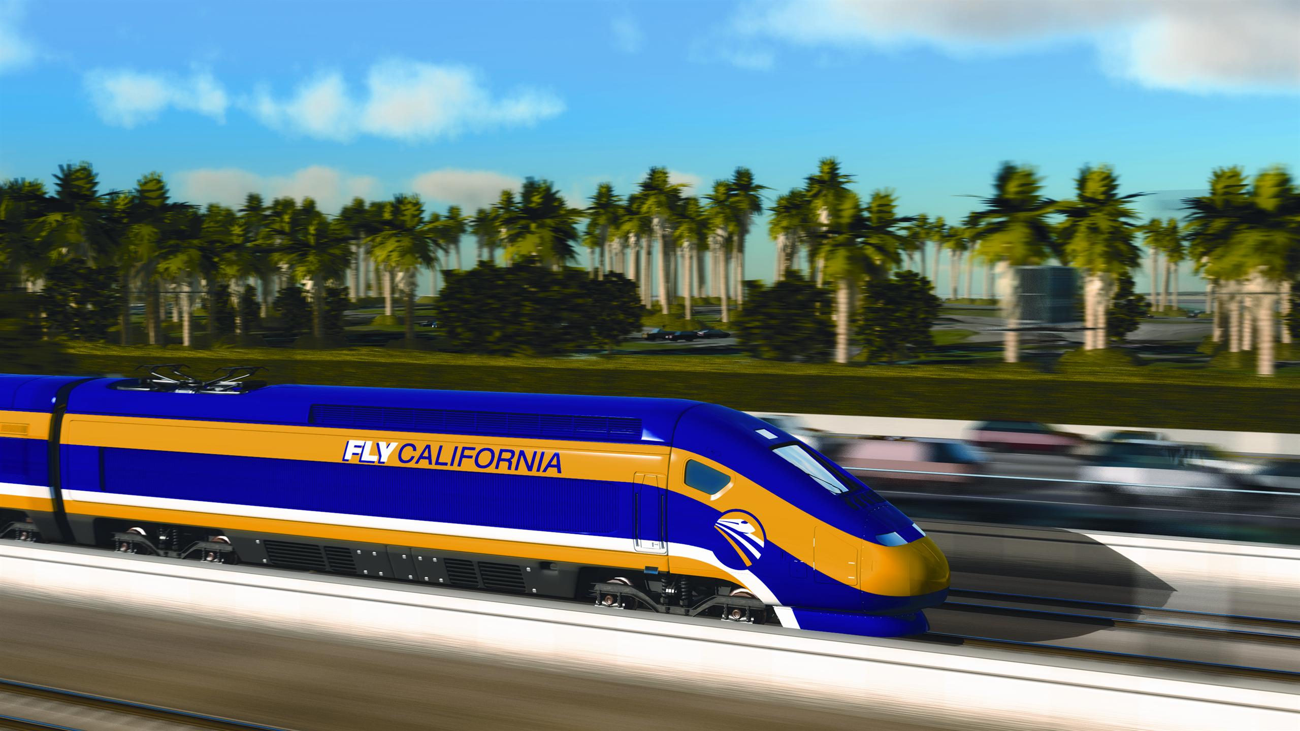 Visualisation of high speed train
