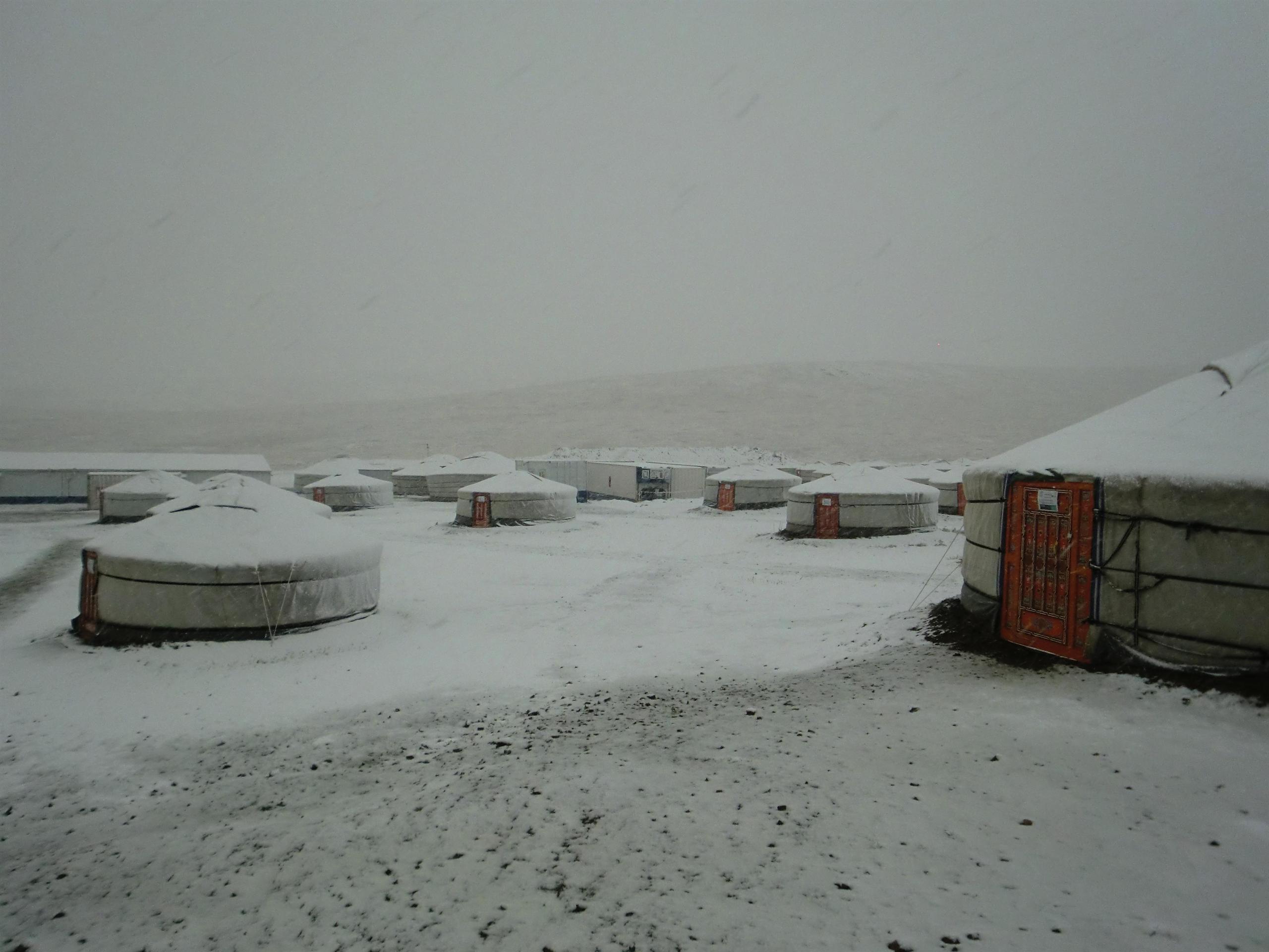 Site of Salkhit wind farm, Mongolia.