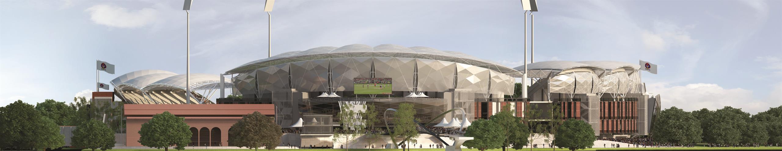 Visualisation of the redevelopment