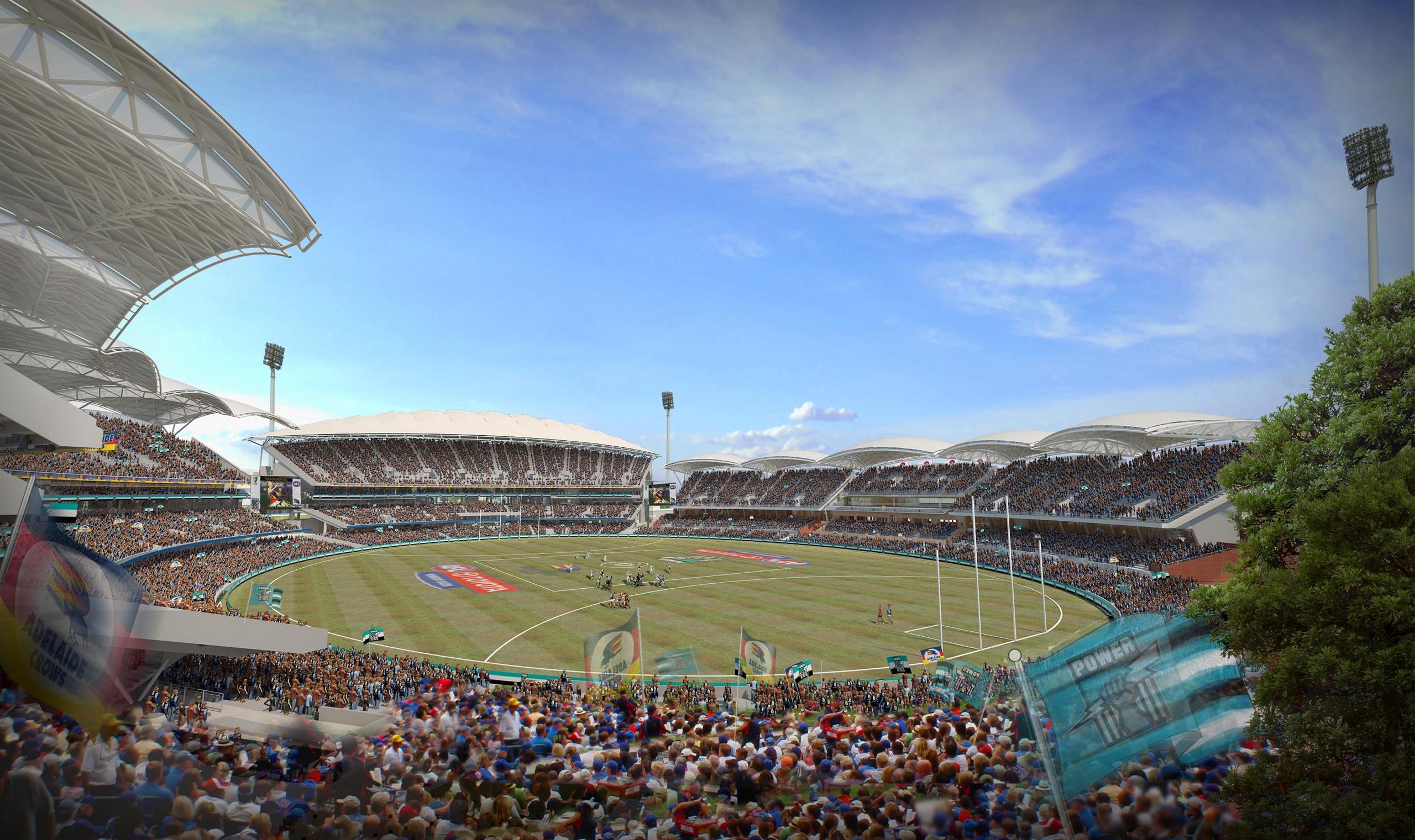 image showing view of internal stadium bowl 