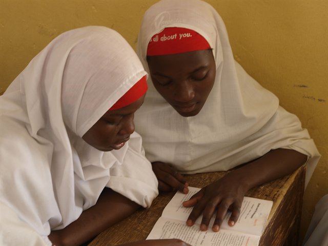 School girls in Kaduna State, Nigeria