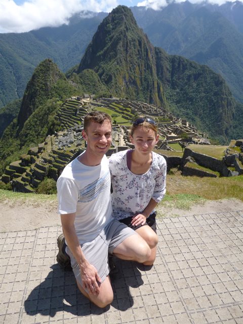 Paul and his wife, Anna at Machu Picchu, Peru – having just completed 3 days walking through the Andes mountains on the Inca Trail.