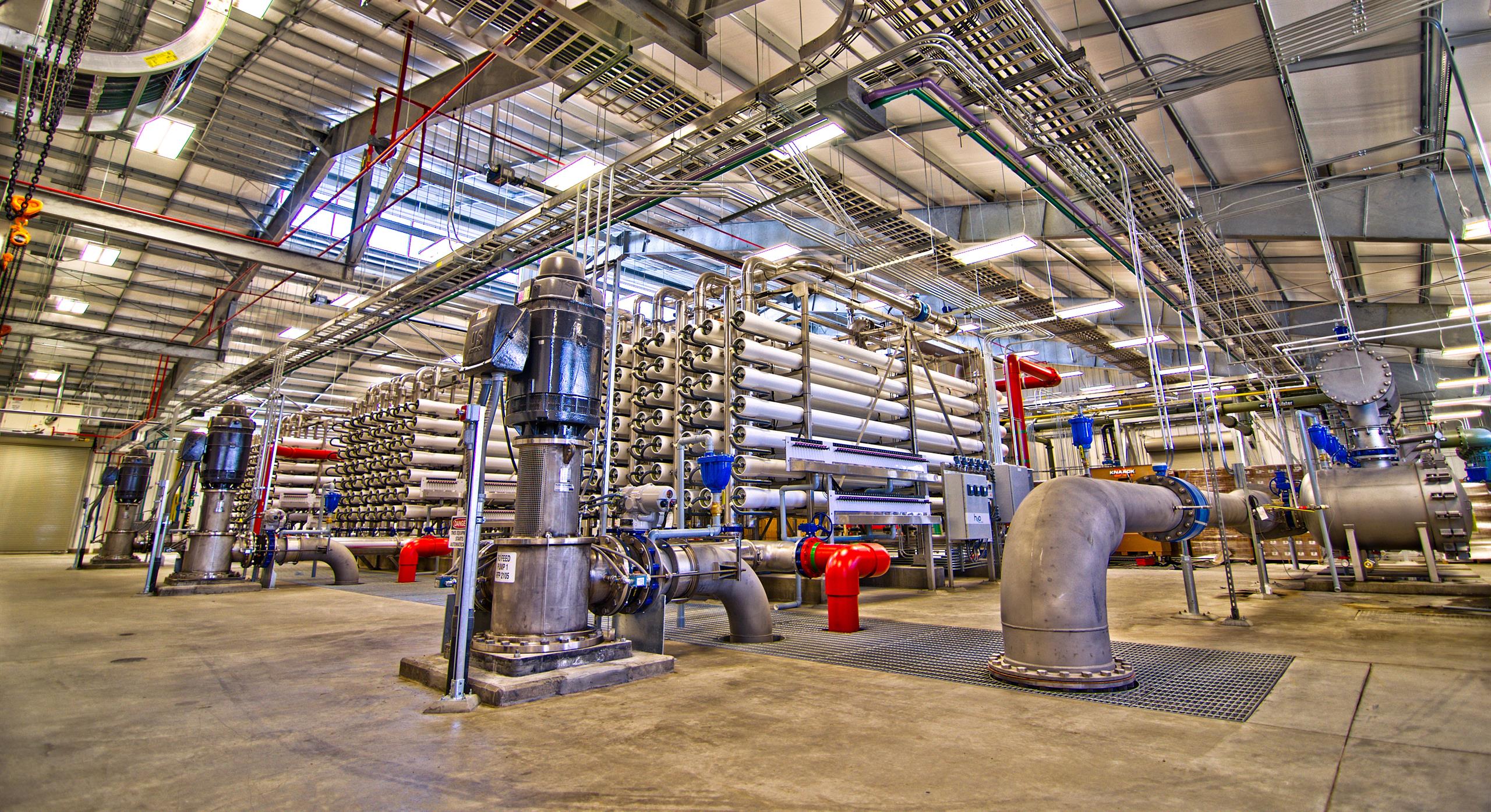 strand lærling James Dyson Reverse osmosis water treatment plant, USA - Mott MacDonald