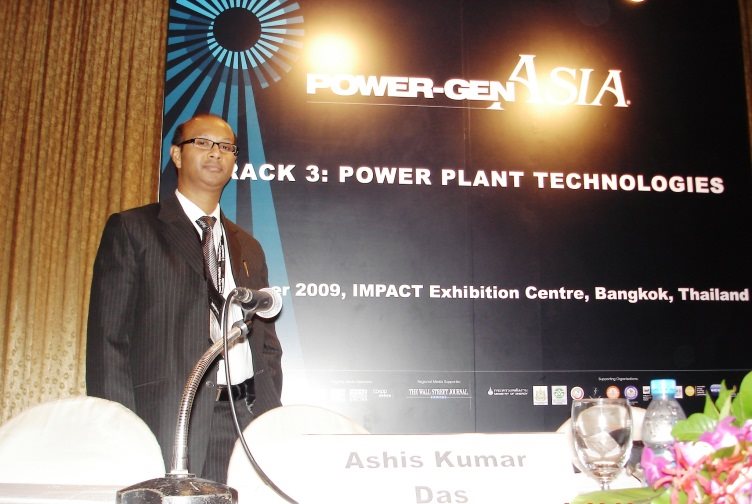 Ashis presenting a paper on IGCC in Power-Gen Asia in Bangkok.