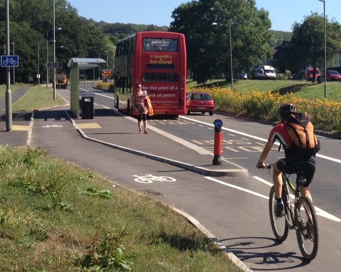 Lewes Road cycle scheme